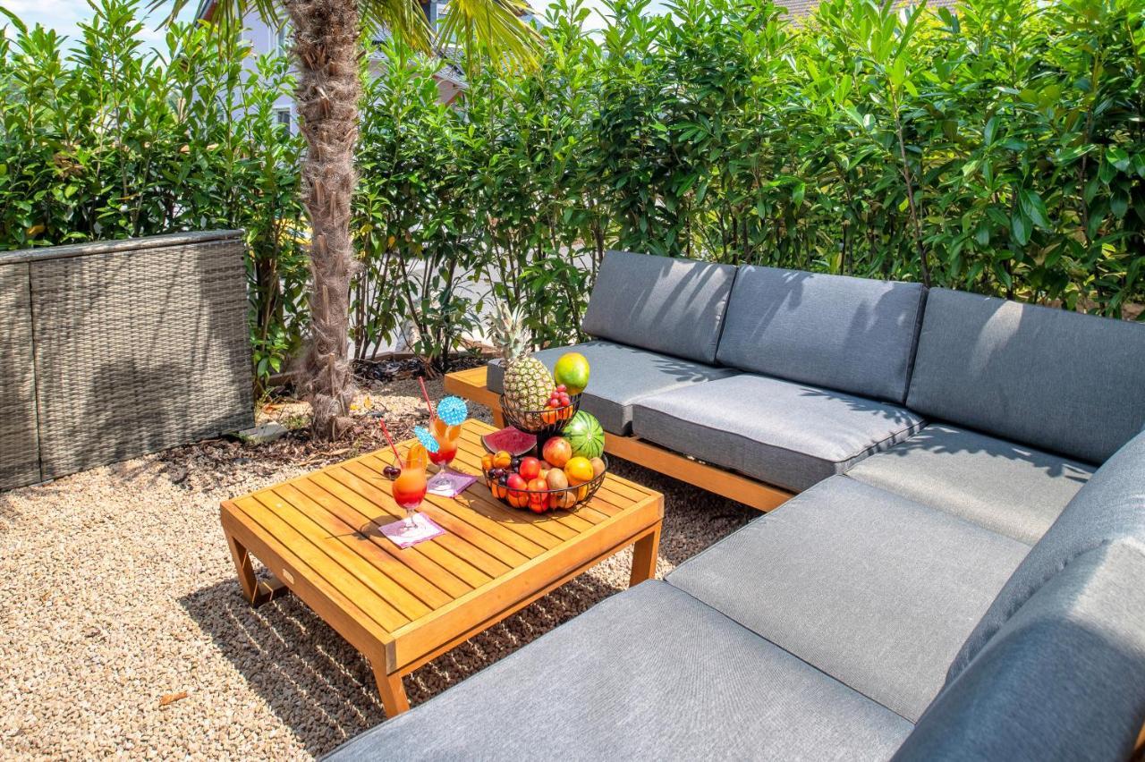 Luxus Ferienwohnung Chalet Seenaehe Schalkenmehren Luaran gambar